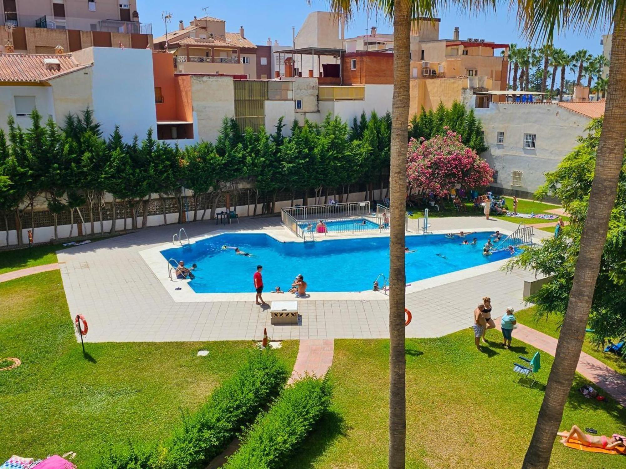 Plazamar Centro Apto 1 Dorm 3 Huesped Playa Wifi Torre Del Mar Buitenkant foto
